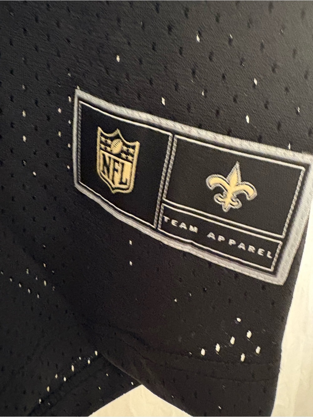 Youth size XL, women’s size medium New Orleans Saints football jersey. - Picture 2 of 4